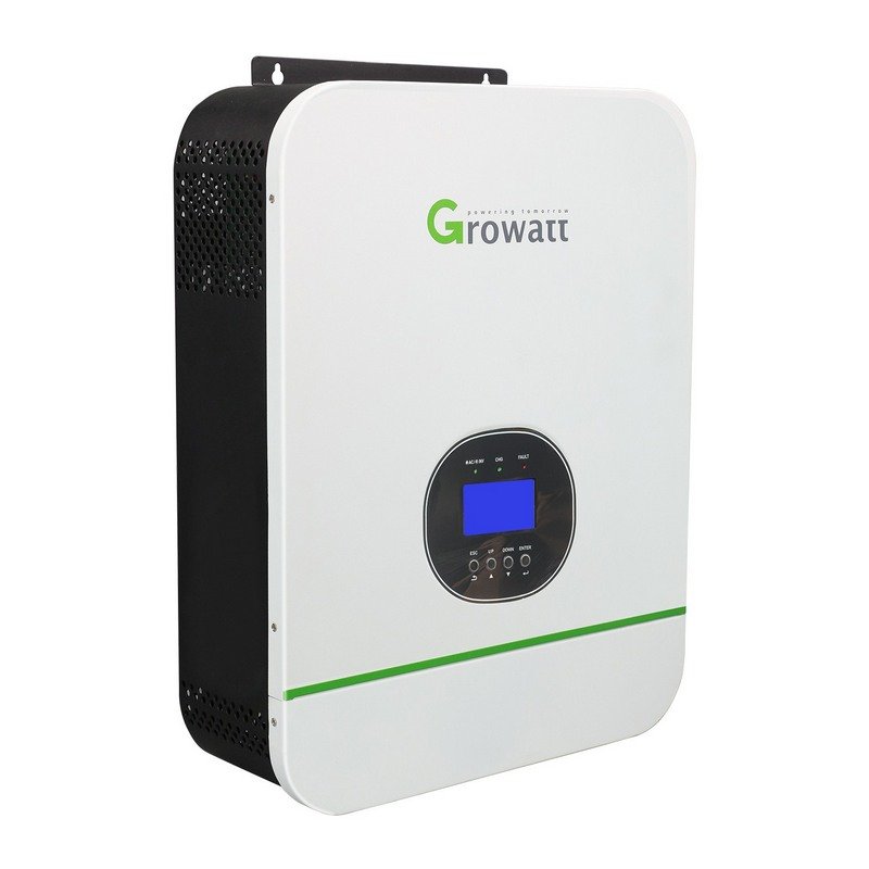 This is a picture of Solar Inverter Growatt SPF 3000TL HVM Off-Grid sold in Lebanon by Solar Tech