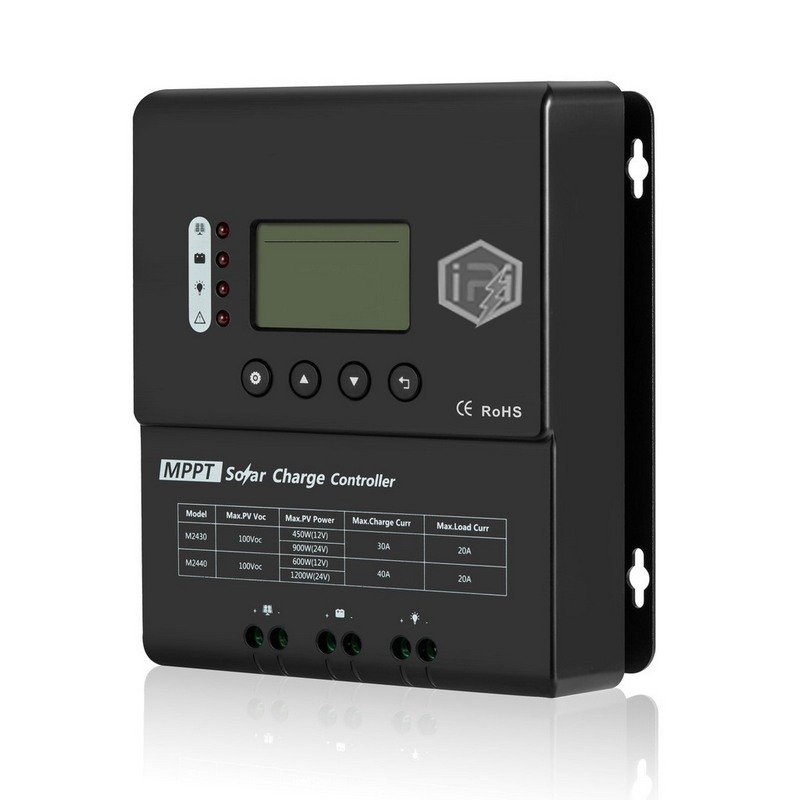 This is a picture of the Solar Charge Controller 30A MPPT 12/24V provided by Solar Tech in Lebanon