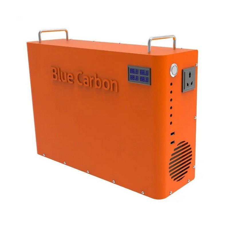 This is a picture of Lithium battery Blue Carbon Power Can sold in Lebanon by Solar Tech